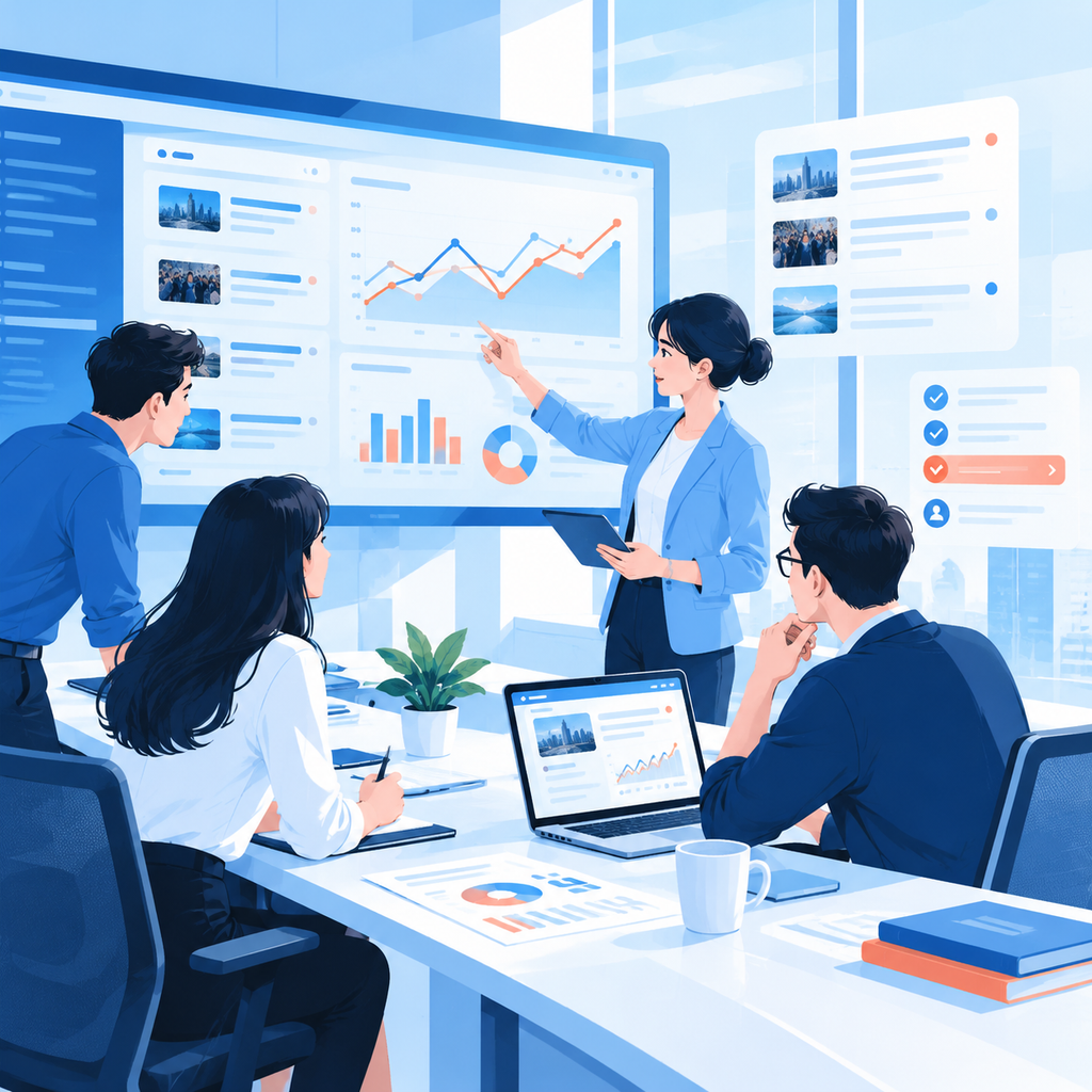 舆情简报怎样从信息列表变成可跟进的工作事项? · 方法示意 2